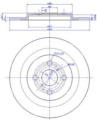 Brake Disc (142.1440)