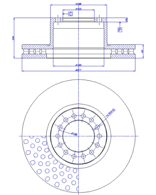 Brake Disc (150.345)