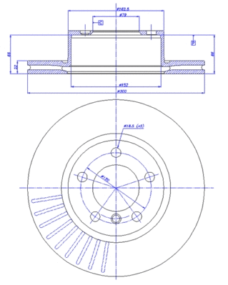 Brake Disc (142.1586)