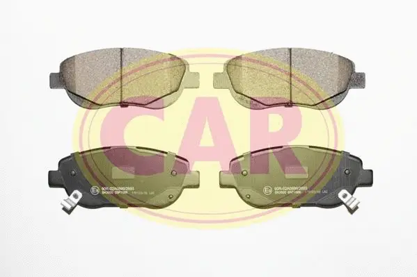 Brake Pad Set, disc brake (PNT6651)