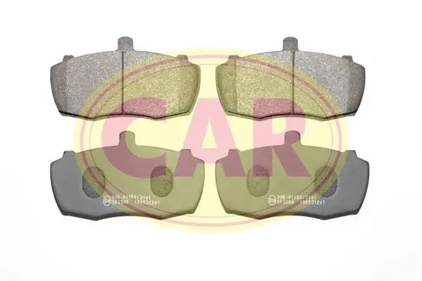 Brake Pad Set, disc brake (PNT162)