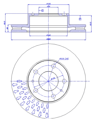 Brake Disc (142.1409)
