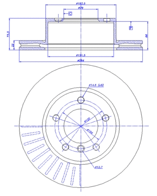 Brake Disc (142.1071)