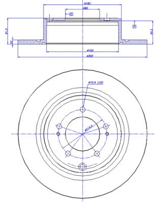 Brake Disc (142.1478)