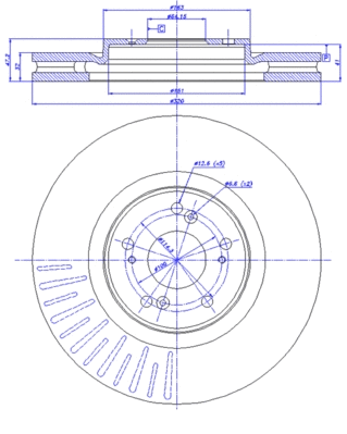 Brake Disc (142.1481)