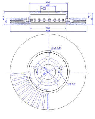 Brake Disc (142.644)