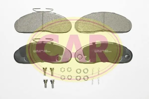 Brake Pad Set, disc brake (PNT414)