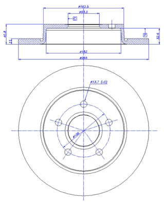 Brake Disc (142.1178)