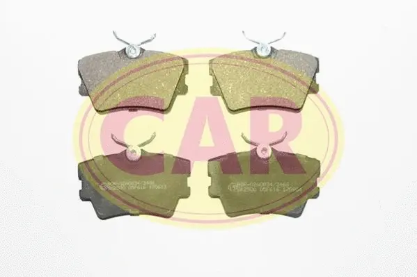 Brake Pad Set, disc brake (PNT616)