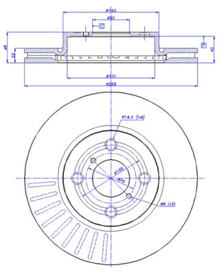 Brake Disc (142.1438)