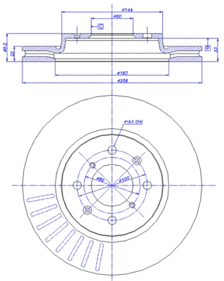 Brake Disc (142.1604)
