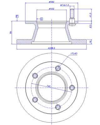 Brake Disc (142.458)