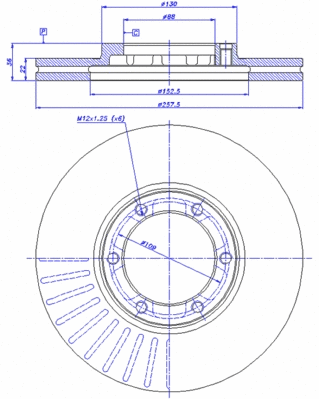 Brake Disc (142.517)