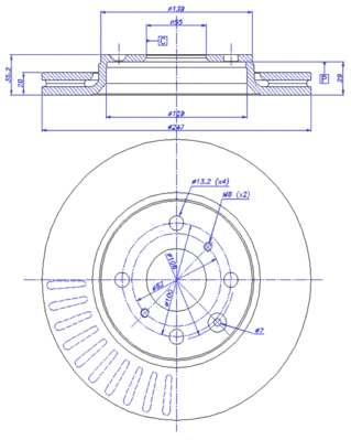 Brake Disc (142.1123)
