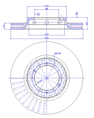 Brake Disc (142.274)
