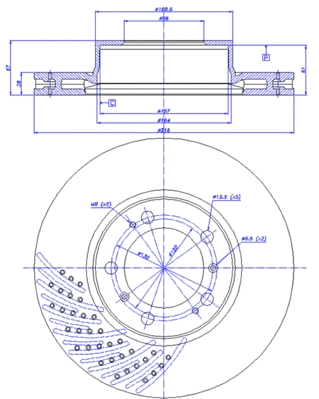 Brake Disc (142.1052)