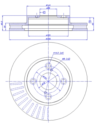 Brake Disc (142.1139)