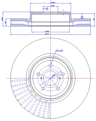 Brake Disc (142.1617)