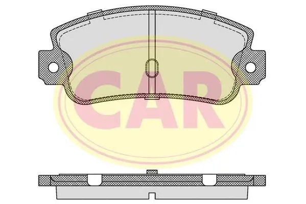 Brake Pad Set, disc brake (PNT601)