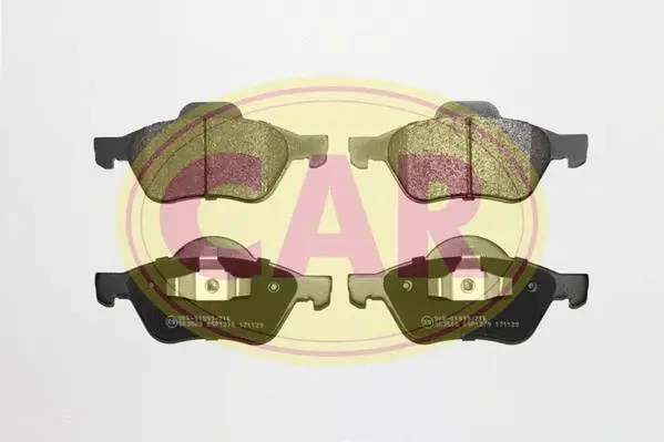 Brake Pad Set, disc brake (PNT9721)