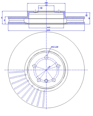 Brake Disc (142.1561)