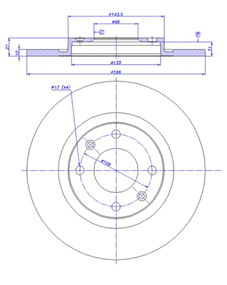 Brake Disc (142.528)