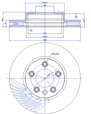 Brake Disc (142.1036)