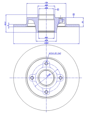 Brake Disc (142.1349)
