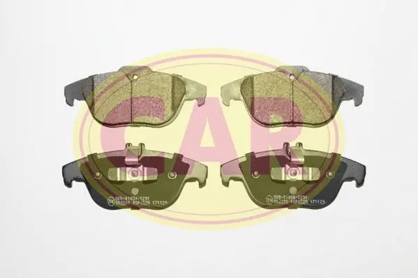 Brake Pad Set, disc brake (PNT8251)