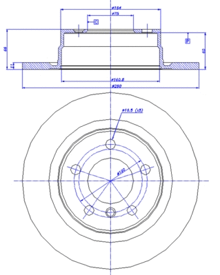 Brake Disc (142.1585)