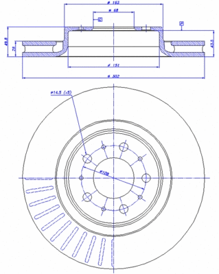 Brake Disc (142.672)