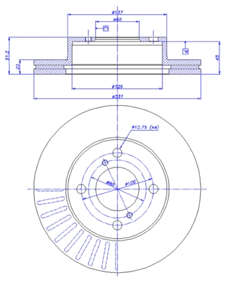 Brake Disc (142.1534)