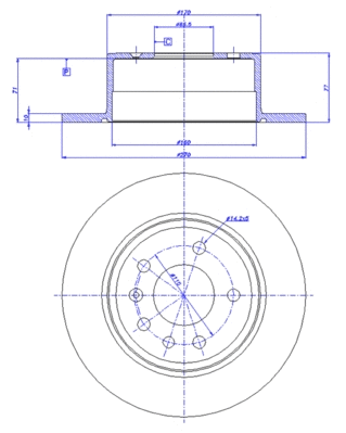 Brake Disc (142.486)