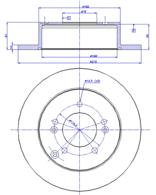 Brake Disc (142.1287)