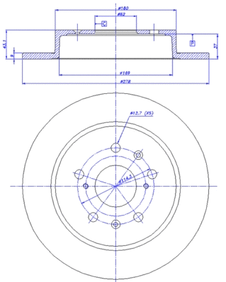 Brake Disc (142.1754)