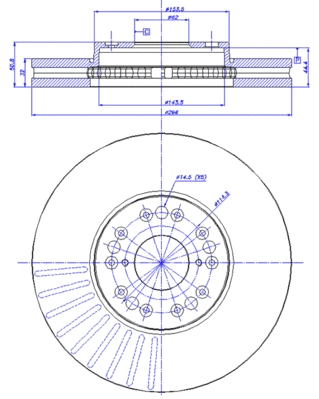 Brake Disc (142.1339)