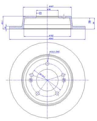 Brake Disc (142.1778)
