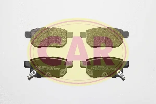 Brake Pad Set, disc brake (PNT1751)
