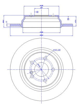 Brake Disc (142.392)