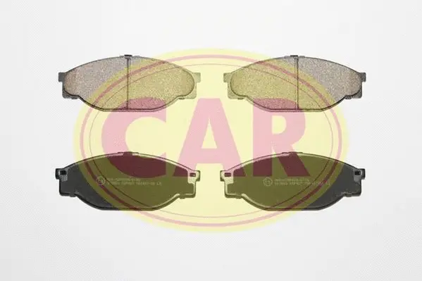 Brake Pad Set, disc brake (PNT729)