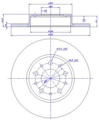 Brake Disc (142.1577)