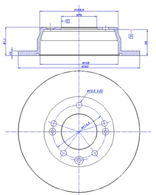 Brake Disc (142.1451)