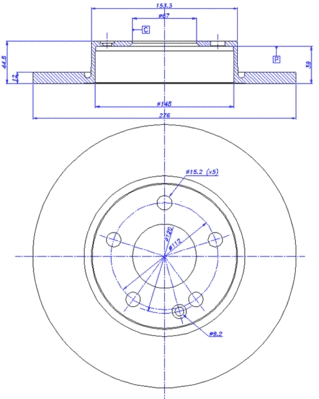 Brake Disc (142.1166)