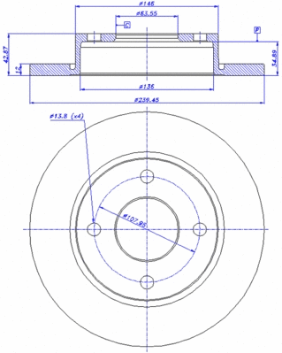 Brake Disc (142.243)