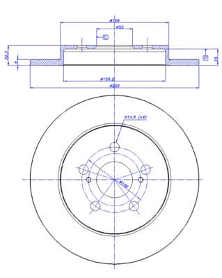 Brake Disc (142.1540)