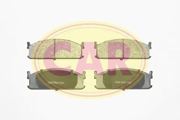 Brake Pad Set, disc brake (PNT482)