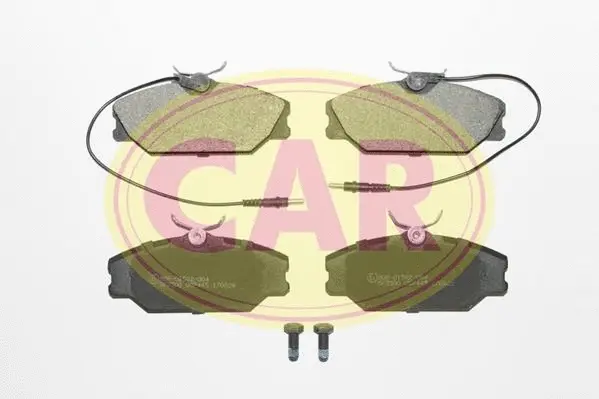Brake Pad Set, disc brake (PNT544)