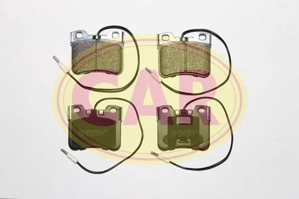 Brake Pad Set, disc brake (PNT382)