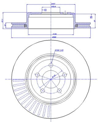 Brake Disc (142.1447)