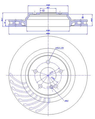 Brake Disc (142.1371)